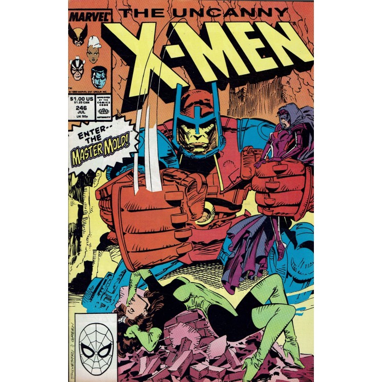 The Uncanny X-Men 246 Jul 1989 ed. Marvel Comics lingua originale OL13