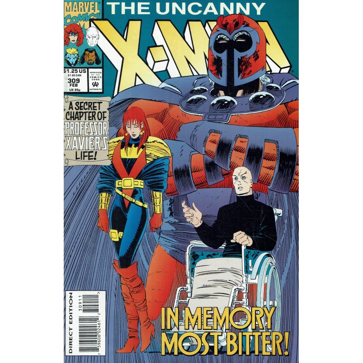 The Uncanny X-Men 309 feb 1994 ed. Marvel Comics lingua originale OL13