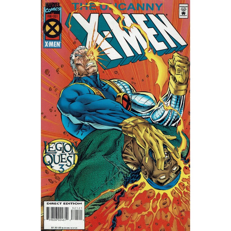 The Uncanny X-Men 321 feb 1995 ed. Marvel Comics lingua originale OL13