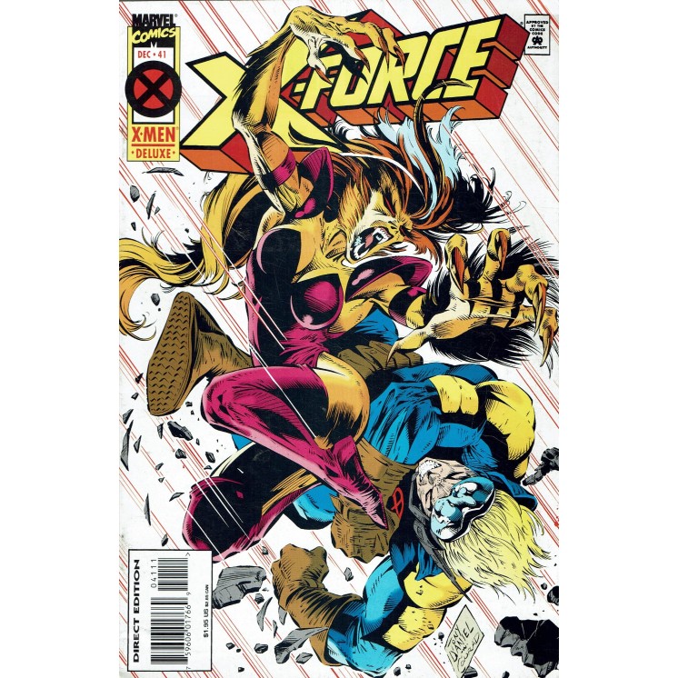 X-Men Deluxe 41 dic 1994 X-Force ed. Marvel Comics lingua originale OL08