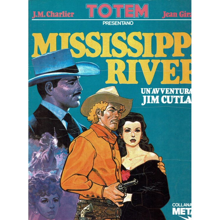 Collana Metal n. 1 Missisippi River Jim Cutlass di Moebius ed. Totem FU03