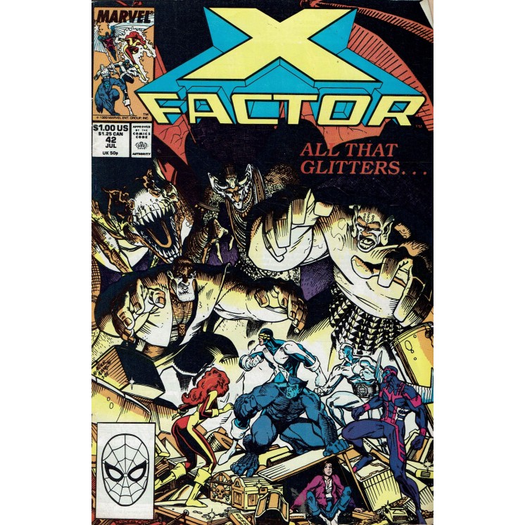 X Factor  42 jul 1989 ed. Marvel Comics lingua originale OL14