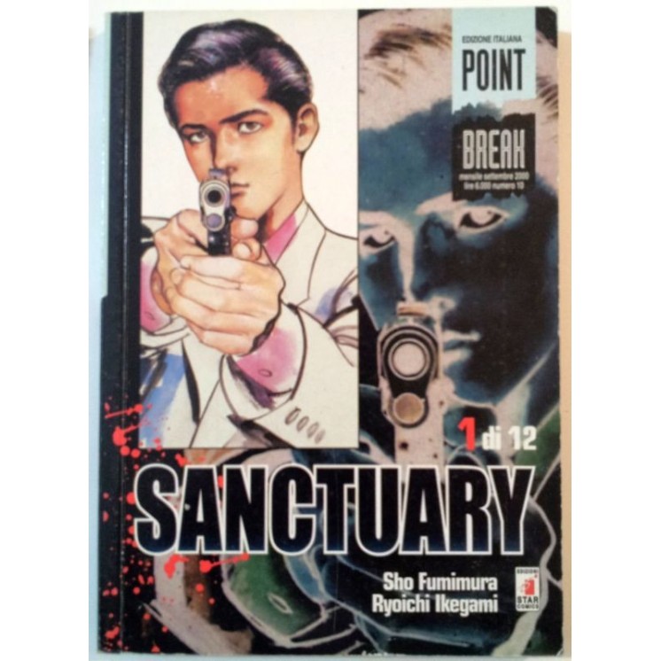 Sanctuary n. 1 di Sho Fujimura e Ryoichi Ikegami ed. Star Comics 3,00€