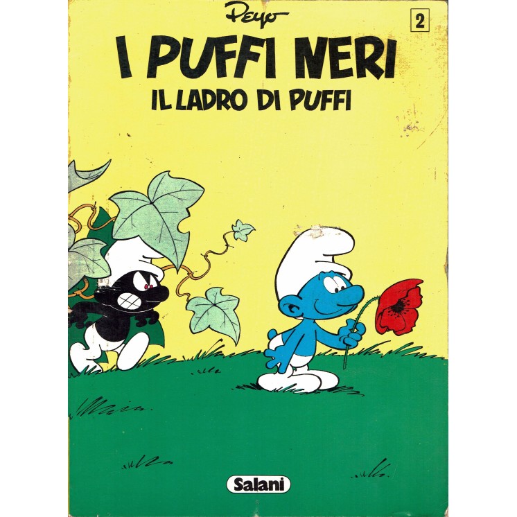 i Puffi  2 il ladro di Puffi neri di Peyo ed. Salani FU34