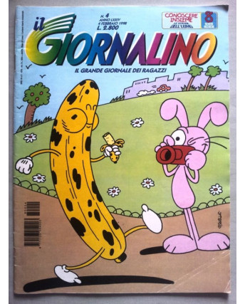 Il Giornalino anno LXXIV n. 4b - 4 febbraio 1998 * JACOVITTI * ed. San Paolo