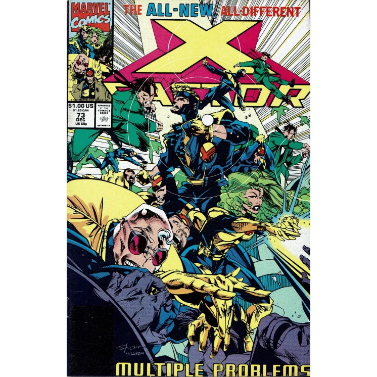 X Factor  73 dec 1991 ed. Marvel Comics lingua originale OL14