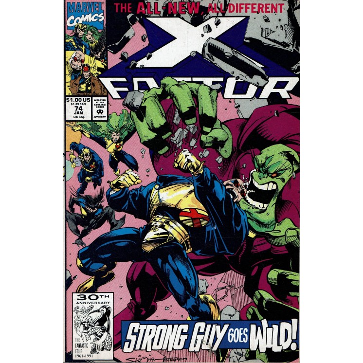 X Factor  74 jan 1992 ed. Marvel Comics lingua originale OL14