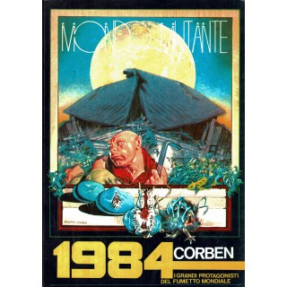 1984 i grandi protagonisti del fumetto  1 mondo mutante di Corben ed. 1984 FU34