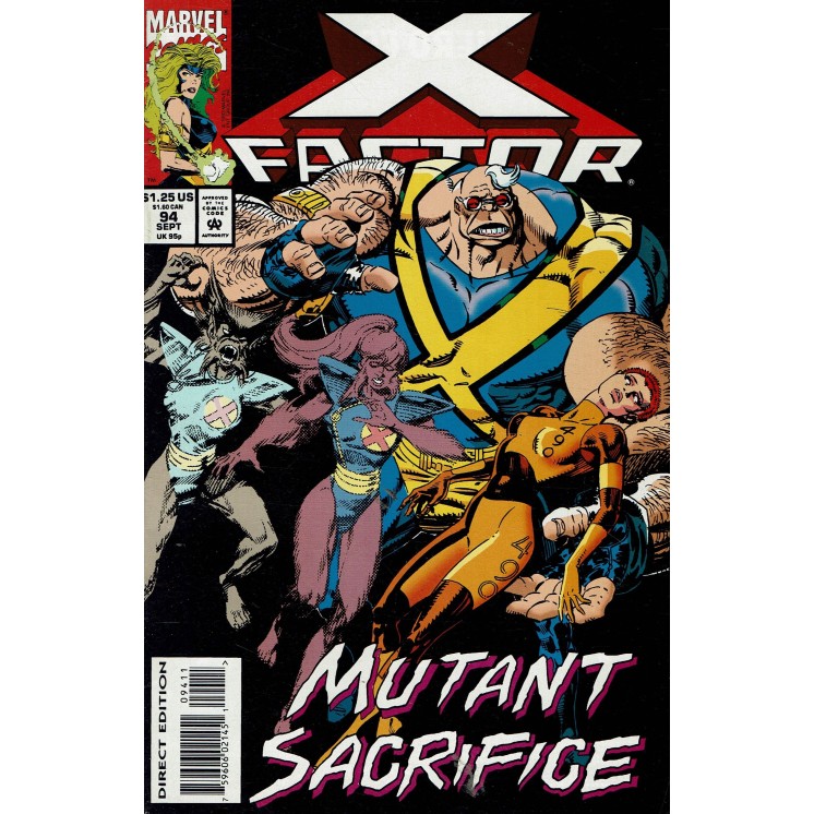 X Factor  94 sept 1993 ed. Marvel Comics lingua originale OL14