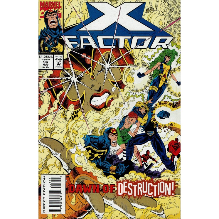 X Factor  96 nov 1993 ed. Marvel Comics lingua originale OL14