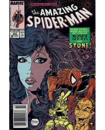 The Amazing Spider-Man 309 nov 1988 ed. Marvel Comics lingua originale OL14