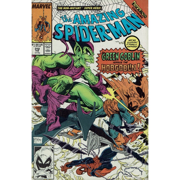 The Amazing Spider-Man 312 feb 1989 ed. Marvel Comics lingua originale OL14