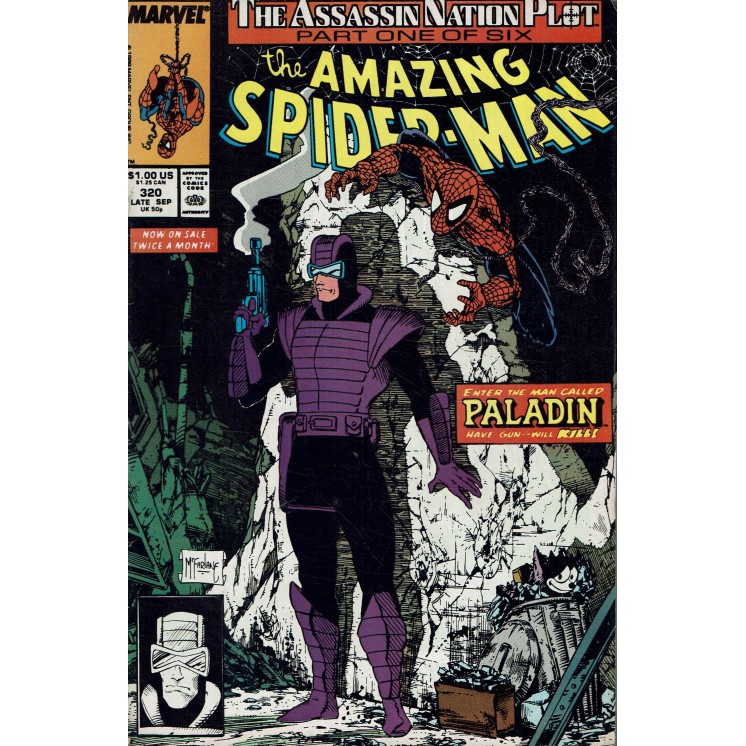 The Amazing Spider-Man 320 sept 1989 ed. Marvel Comics lingua originale OL14