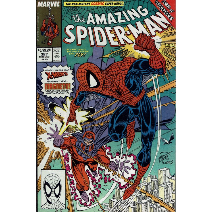 The Amazing Spider-Man 327 dic 1989 ed. Marvel Comics lingua originale OL14