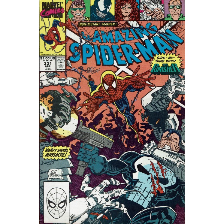 The Amazing Spider-Man 331 apr 1990 ed. Marvel Comics lingua originale OL14