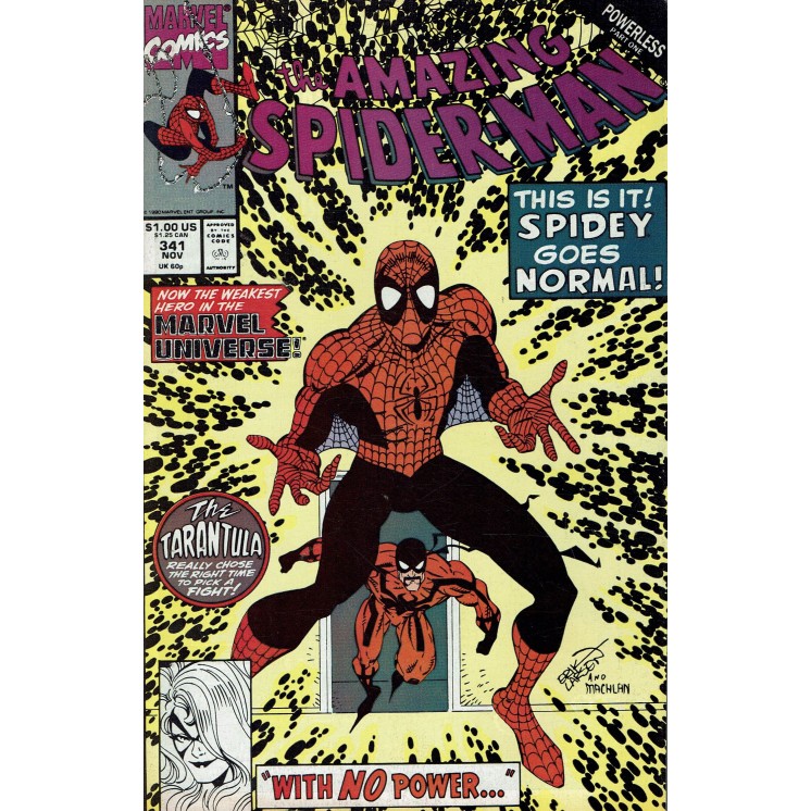 The Amazing Spider-Man 341 nov 1990 ed. Marvel Comics lingua originale OL14