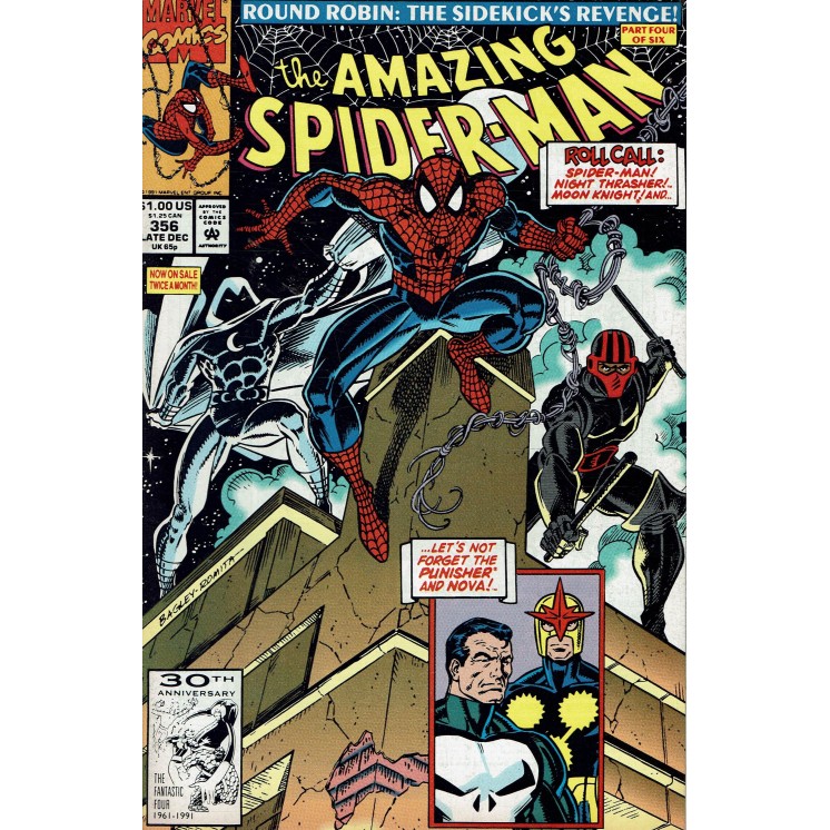 The Amazing Spider-Man 356 dec 1991 ed. Marvel Comics lingua originale OL14