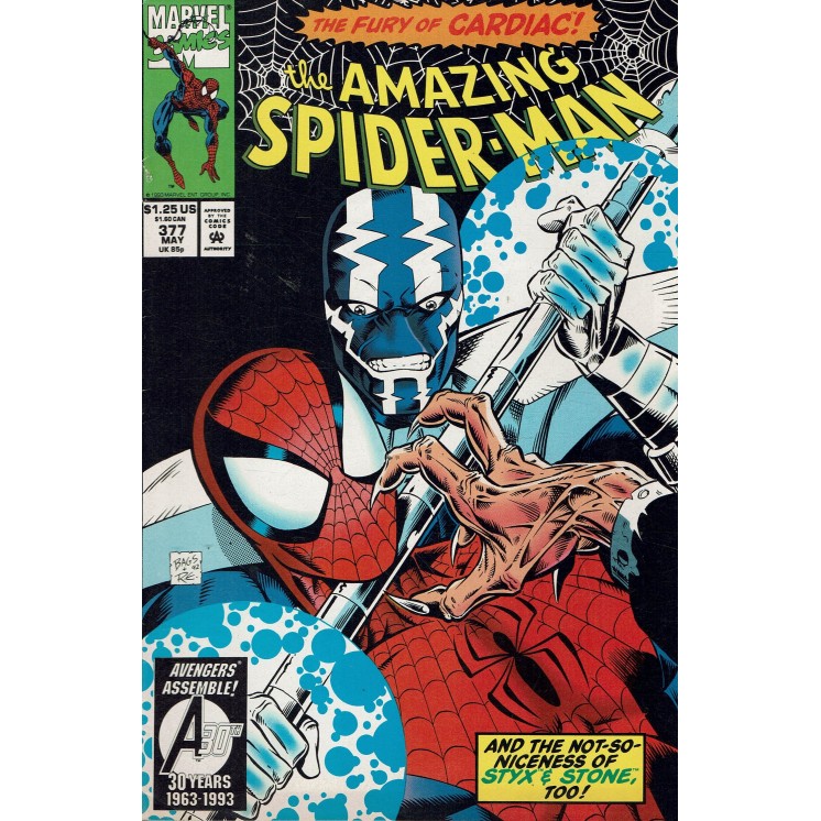 The Amazing Spider-Man 377 may 1993 ed. Marvel Comics lingua originale OL14