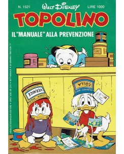 Topolino n.1521 CEDOLA ed. Walt Disney Mondadori