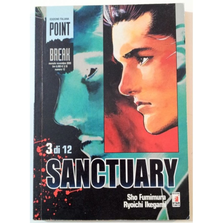 Sanctuary n. 3 di Sho Fujimura e Ryoichi Ikegami ed. Star Comics 3,00€
