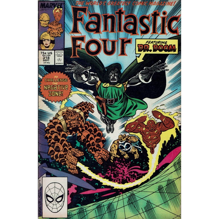 Fantastic Four  318 sep 1988 ed. Marvel Comics lingua originale OL14