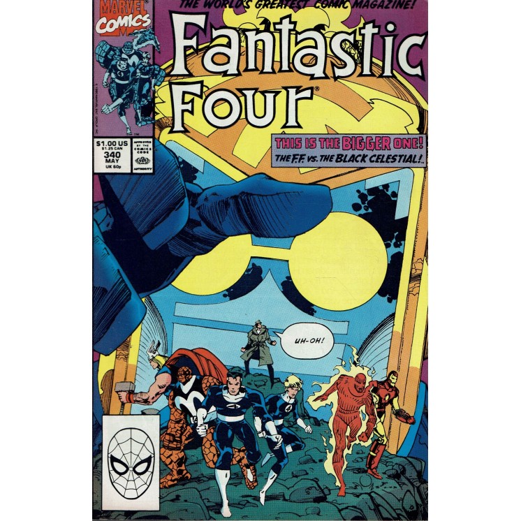 Fantastic Four  340 may 1990 di Simonson ed. Marvel lingua originale OL14