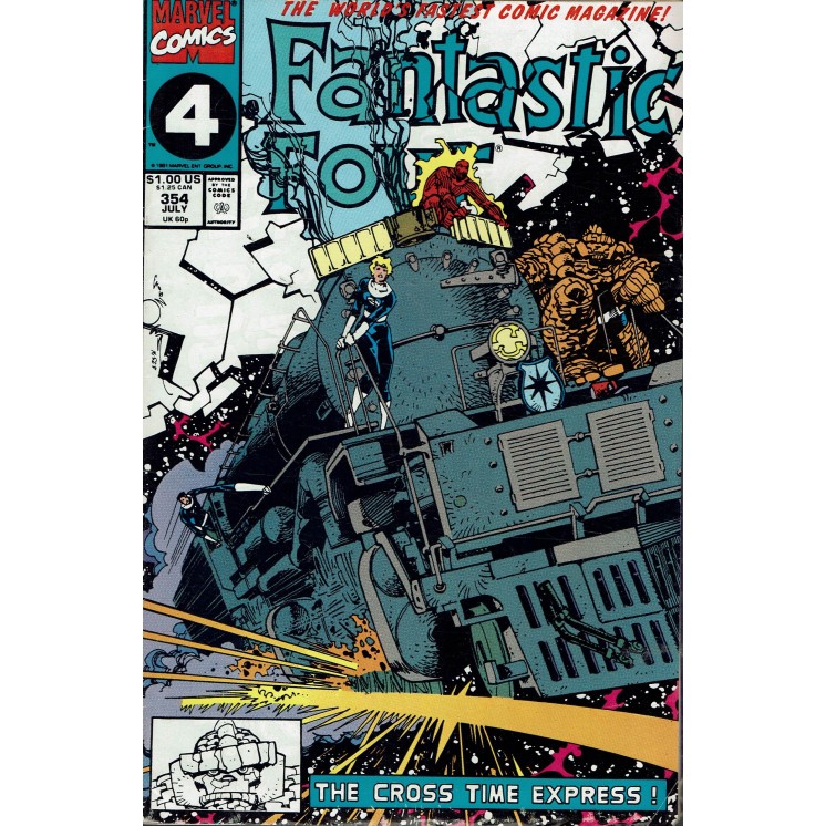 Fantastic Four  354 jul 1991 di Simonson ed. Marvel lingua originale OL14