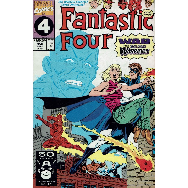 Fantastic Four  356 sep 1991 di De Falco ed. Marvel lingua originale OL14