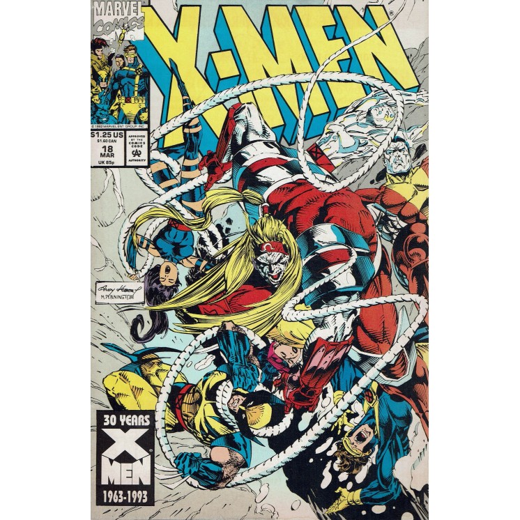 X-Men 18 mar 1993 di Nicieza ed. Marvel Comics lingua originale OL15