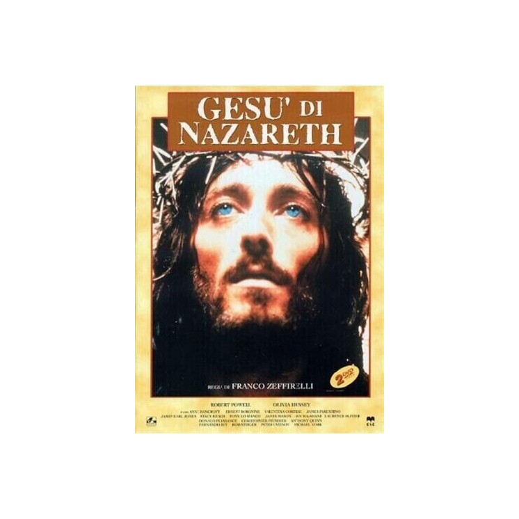 DVD GESU' DI NAZARETH 2 DVD diI ZEFFIRELLI ITA USATO B18