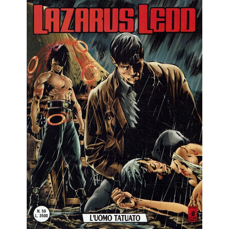 Lazarus Ledd n. 59 l'uomo tatuato di Capone ed. Star Comics