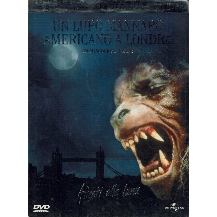 Dvd Un lupo americano a Londra edizione speciale ITA usato ed. Universal B17