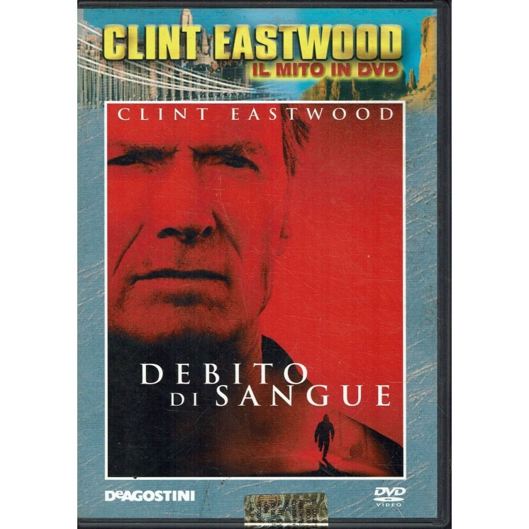 DVD DEBITO DI SANGUE con Clint Eastwood De Agostini ITA USATO editoriale B19