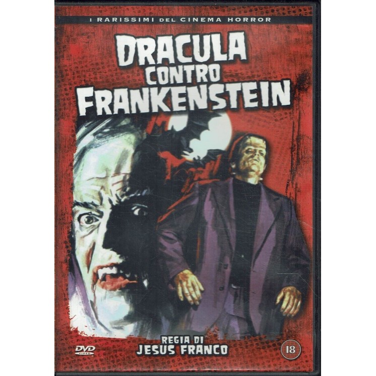 DVD Dracula contro Frankenstein di Jesus Franco editoriale ITA USATO B19
