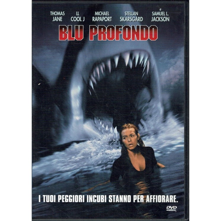 DVD Blu profondo con Samuel L. Jackson ITA USATO B05