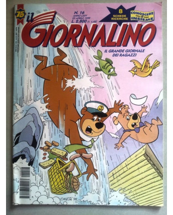 Il Giornalino anno LXXV n. 16 - 25 aprile 1999 * ed. San Paolo