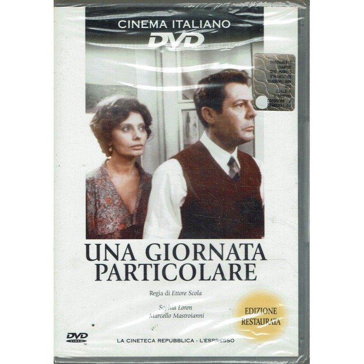 DVD UNA GIORNATA PARTICOLARE di SCOLA con Loren Mastroianni editoriale NUOVO B05
