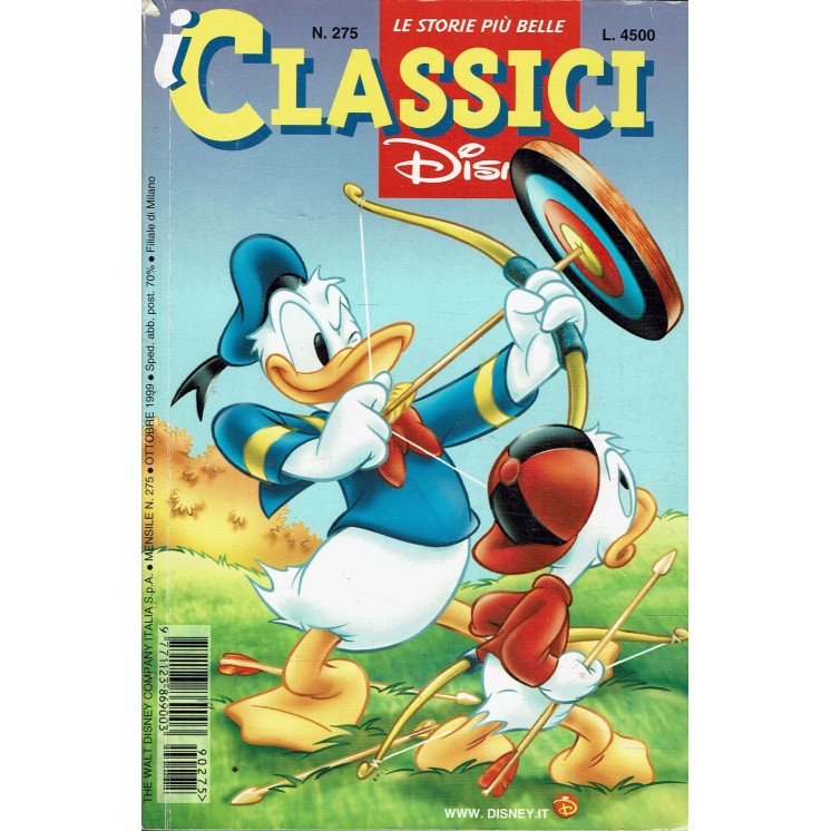 Classici Disney Seconda Serie n.275 ed. Panini BO06