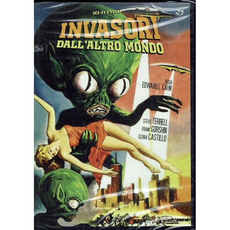 DVD Invasori dall'altro mondo di L. Chan con Steve Terrell NUOVO ITA B05