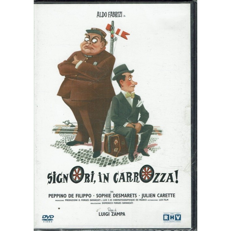 DVD Signori In Carrozza! con Aldo Fabrizi ITA NUOVO B06