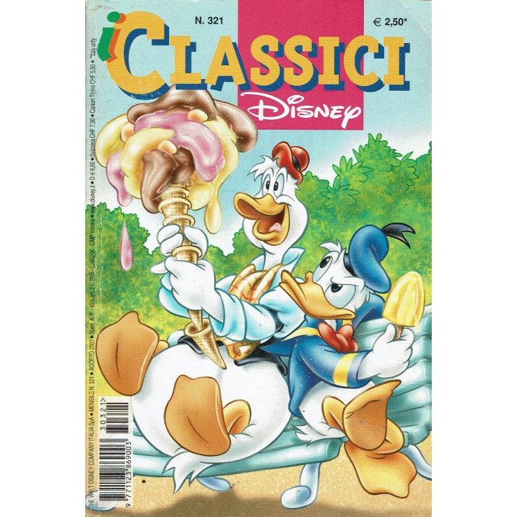 Classici Disney Seconda Serie n.321 ed. Panini BO06