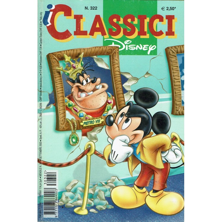 Classici Disney Seconda Serie n.322 ed. Panini BO06