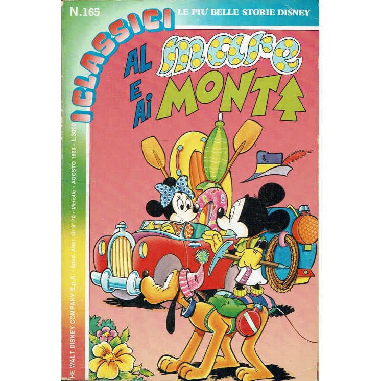 Classici Disney Seconda Serie n.165 ed. Mondadori BO03
