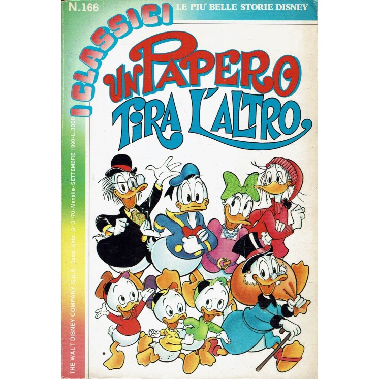 Classici Disney Seconda Serie n.166 ed. Mondadori BO03