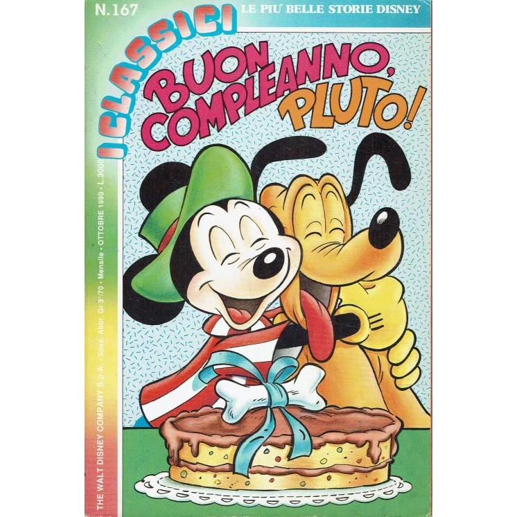 Classici Disney Seconda Serie n.167 ed. Mondadori BO03