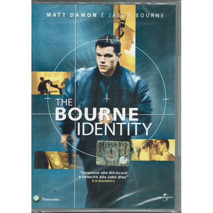 DVD The Bourne Identity con Matt Damon editoriale ITA NUOVO B06