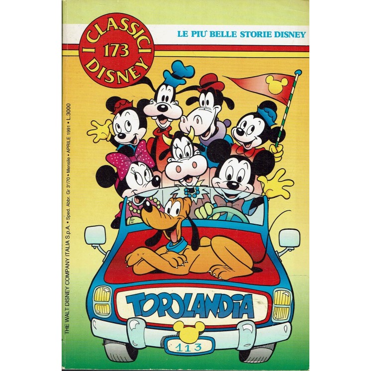 Classici Disney Seconda Serie n.173 ed. Mondadori BO03
