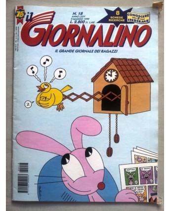 Il Giornalino anno LXXV n. 18 - 9 maggio 1999 * ed. San Paolo