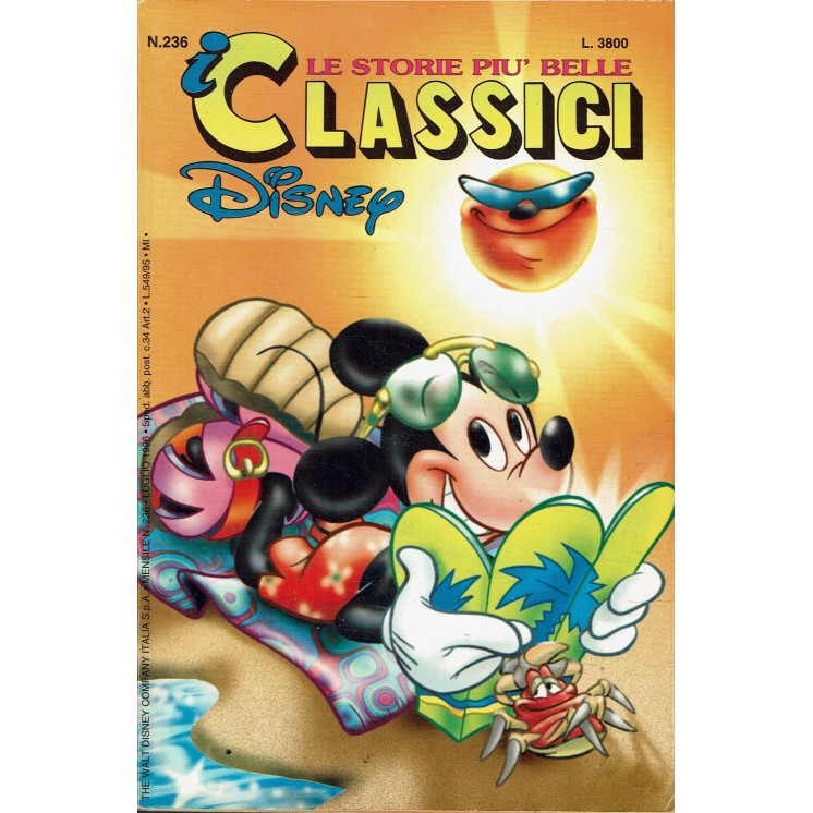 Classici Disney II serie n.236 di Disney ed. Mondadori BO02