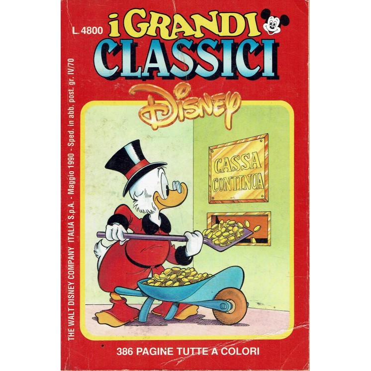 I Grandi Classici Disney n. 45 ed. Disney Italia BO04